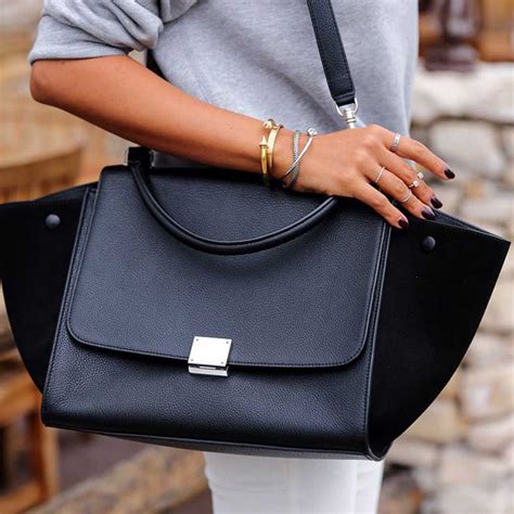 celine trapeze inside|celine trapeze bags.